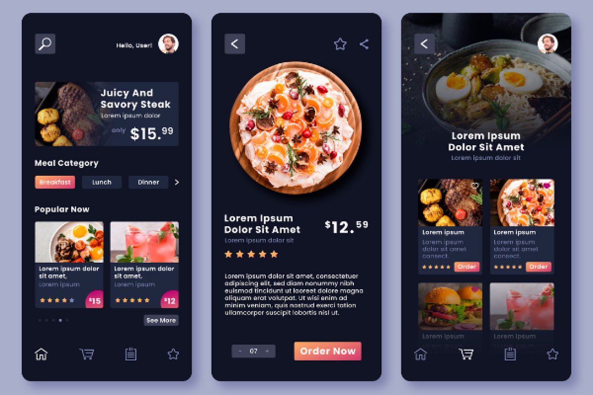 A Journey into Designing the Restaurant App UI