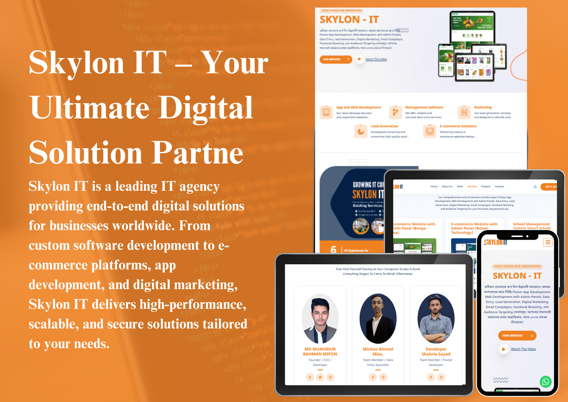 Skylon-IT – A Dynamic IT Solutions Website