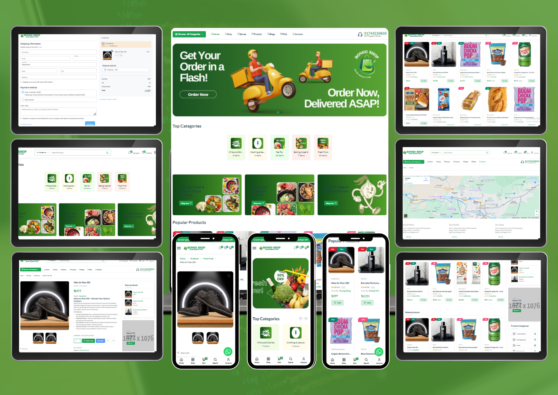 Bongo Shop - A Laravel Ecommerce Platform